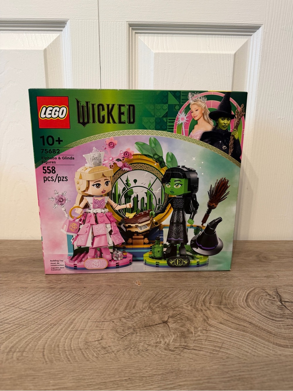 Lego Wicked Elphaba & Glinda Figures Set 558 Pieces 75682 -New/Sealed